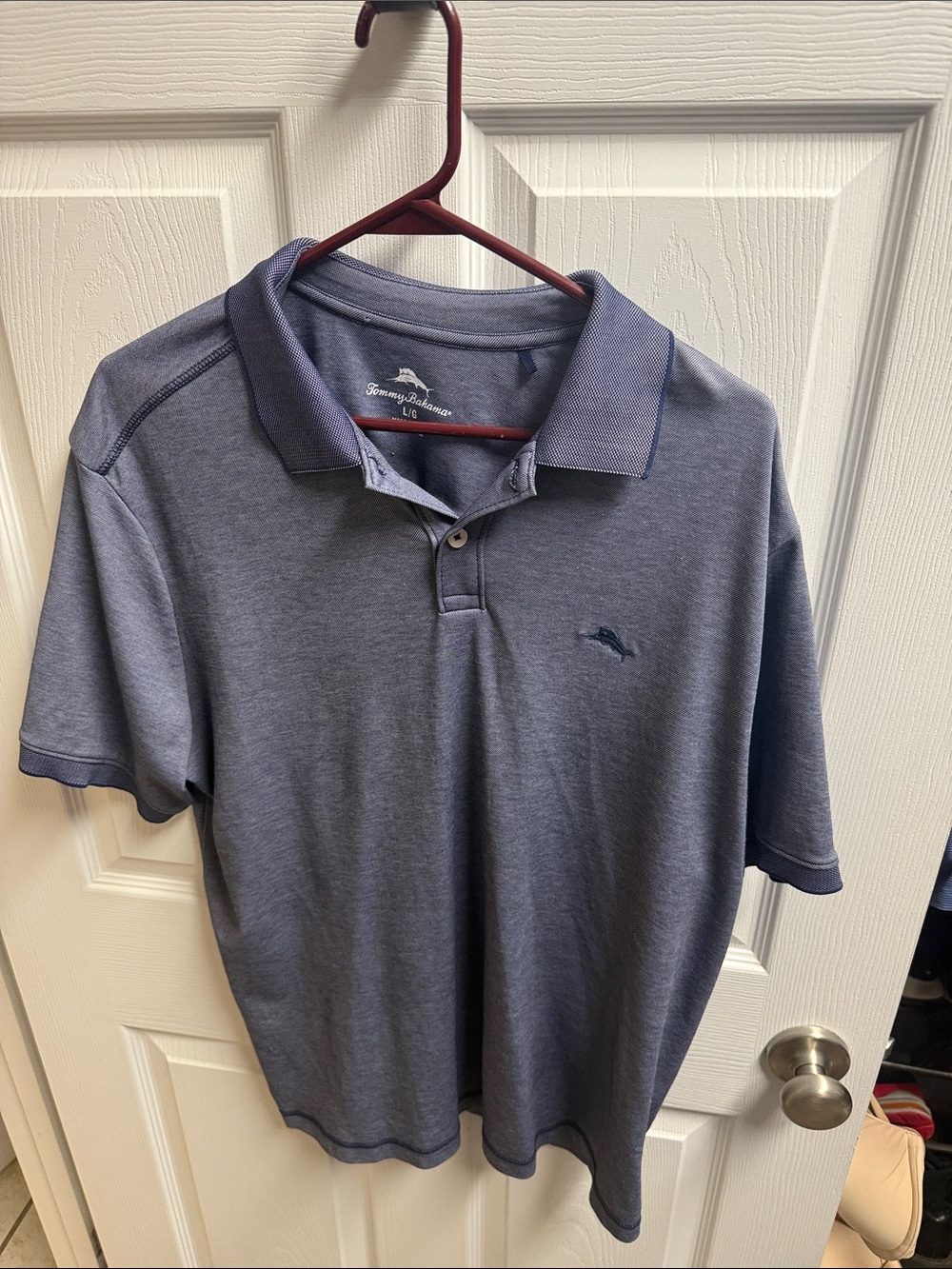 Tommy Bahama Polo Shirt in Slate Blue